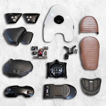Kit Super Scrambler blanc Bonvent pour Interceptor. Blackpines.fr