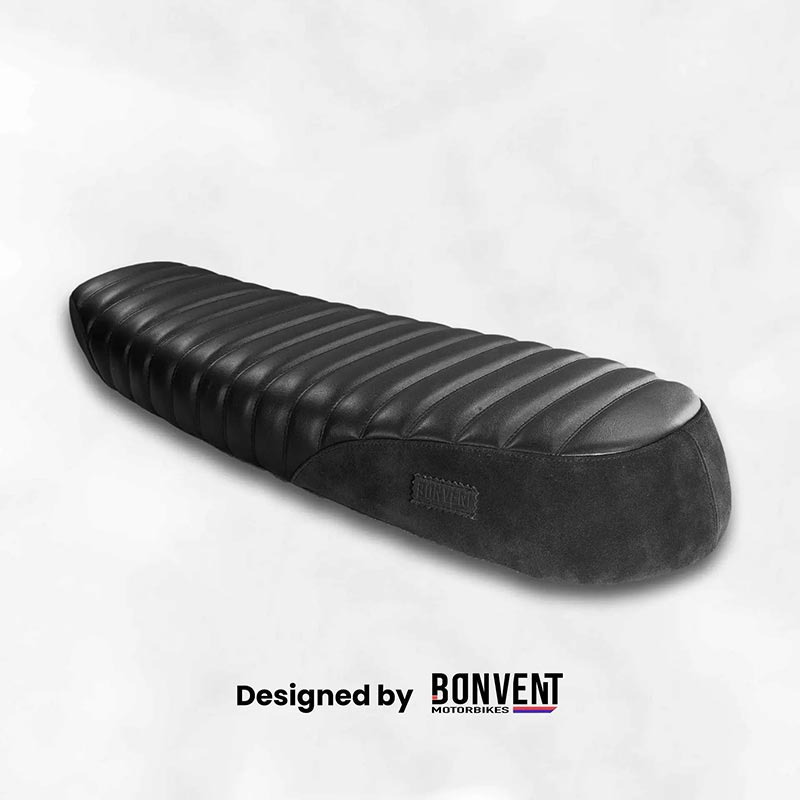 Selle Bonvent Signature pour Royal Enfield serie 650. Blackpines.fr