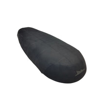 Selle BPCR pour Royal Enfield Interceptor ou Continental GT | Blackpines Alcantara Noir blackpines.fr selle moto blackpines.fr