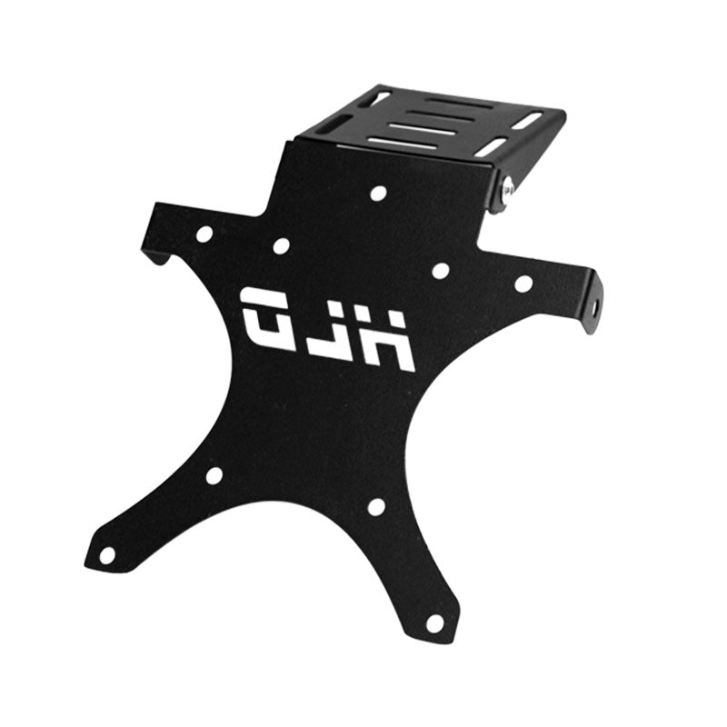 Support de plaque d'immatriculation universel C.Racer. Blackpines.fr