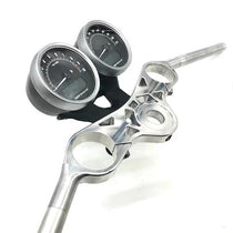 Te de fourche supérieur V2 Le Motographe pour BMW R nineT. Blackpines.fr
