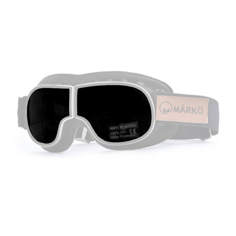 Verre Dark Smoke pour masque Marko B3. Blackpines.fr
