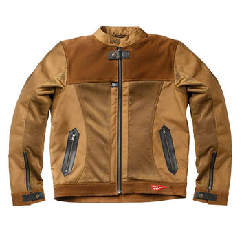 Veste moto Arizona Tan de Fuel Motorcycles. Blackpines.fr