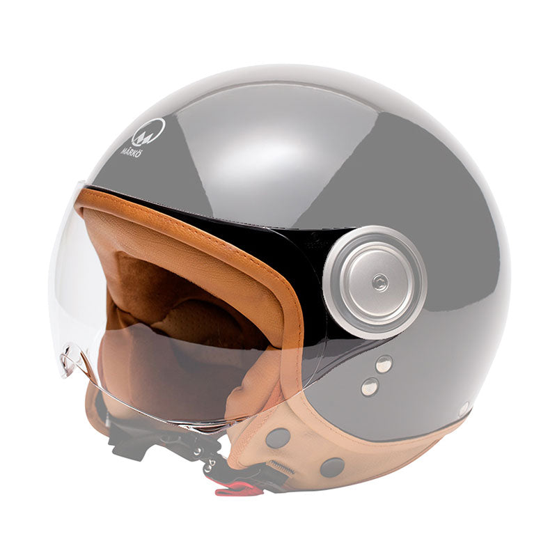 Visiere courte aviateur pour casques Elements Mârkö. Blackpines.fr