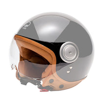 Visiere courte pour casque demi jet Marko Elements Pink Mat. Blackpines.fr