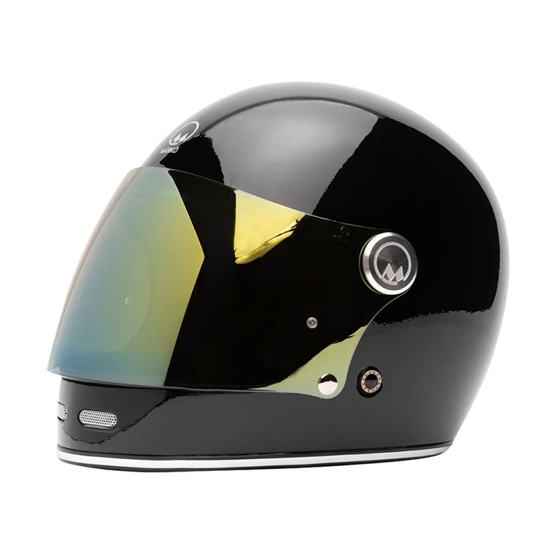 Visiere Dark Gold pour casques Full Moon Marko. Blackpines.fr