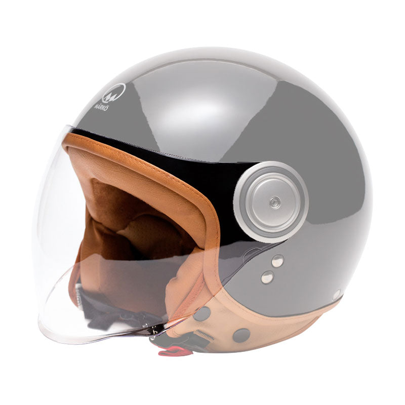 Visiere longue claire pour casque Marko Elements. Blackpines.fr
